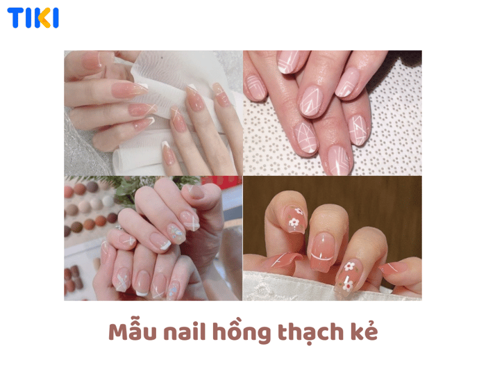 60+ Mẫu Nail Màu Hồng Thạch Nhẹ Nhàng, Quyến Rũ, Theo Đuổi Xu Hướng