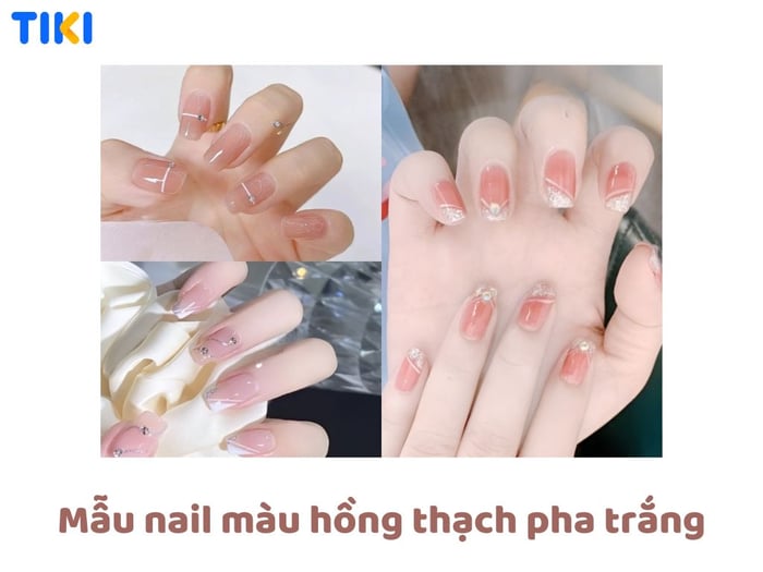 60+ Mẫu Nail Màu Hồng Thạch Nhẹ Nhàng, Quyến Rũ, Theo Đuổi Xu Hướng