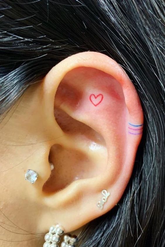 TOP những hình xăm trái tim mini đẹp và đơn giản, chi phí xăm ít - Genztattoo