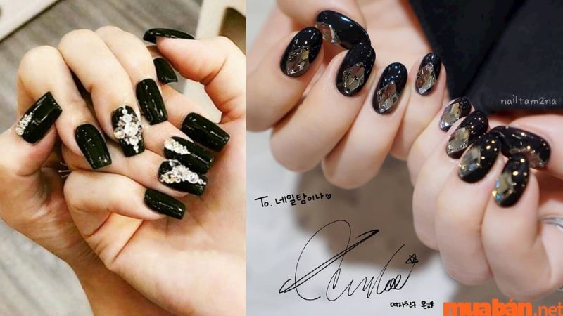 99+ Mẫu nail đính đá đẹp đơn giản nhưng cuốn hút 2024