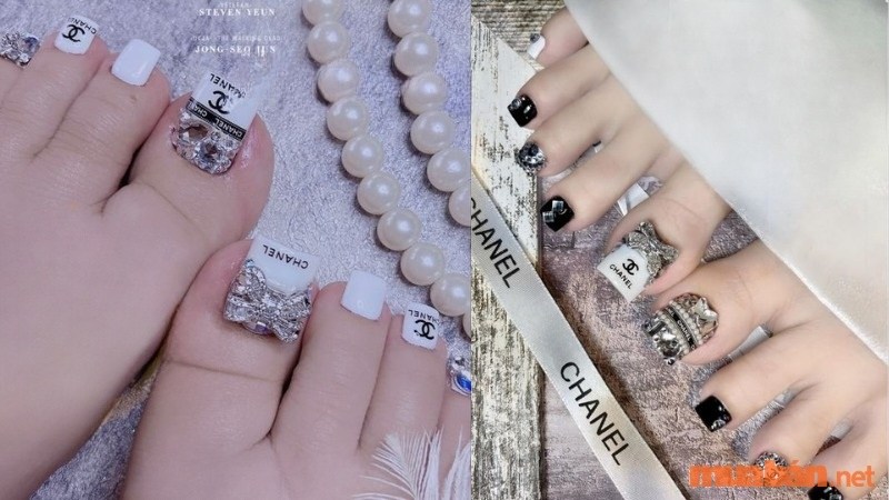 12+ mẫu nail Chanel cực sang trọng, đẳng cấp