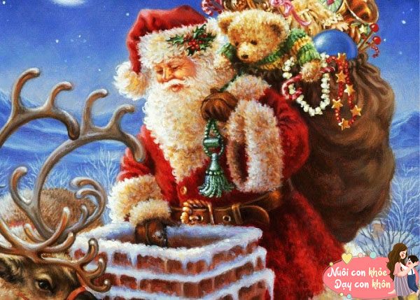 Truyện cổ tích: Sự tích ông già Noel