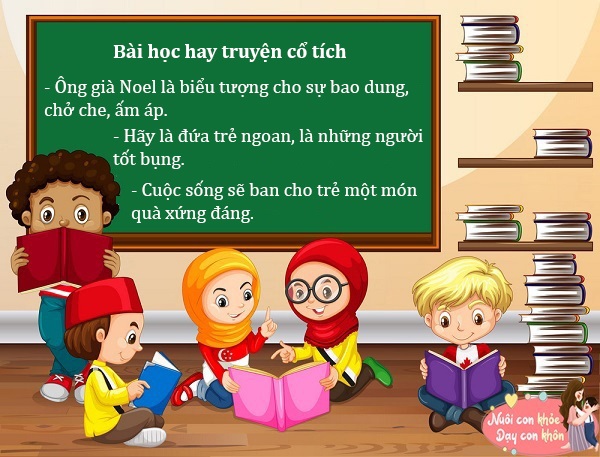 Truyện cổ tích: Sự tích ông già Noel