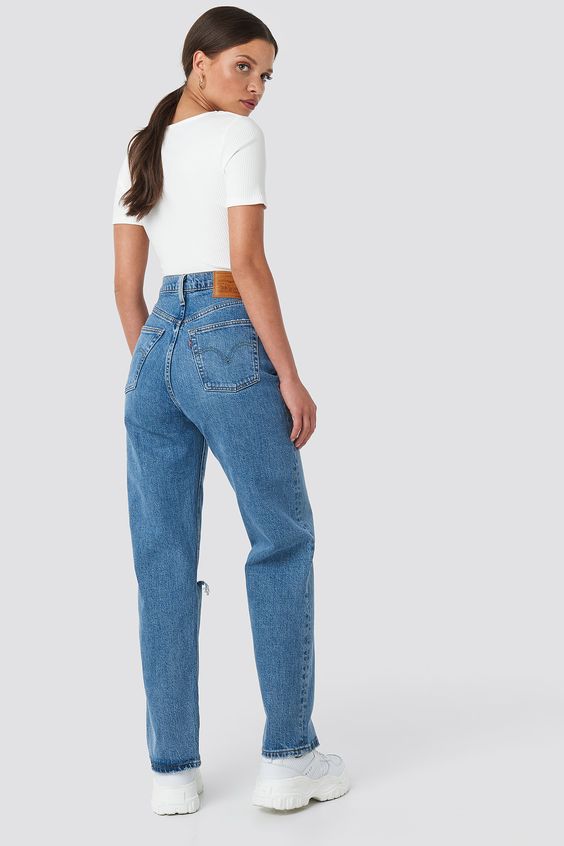 Quần jeans nữ thời trang IVY moda