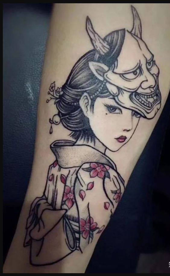 Gợi ý 555+ hình xăm geisha cho người mê văn hóa Nhật Bản - Genztattoo