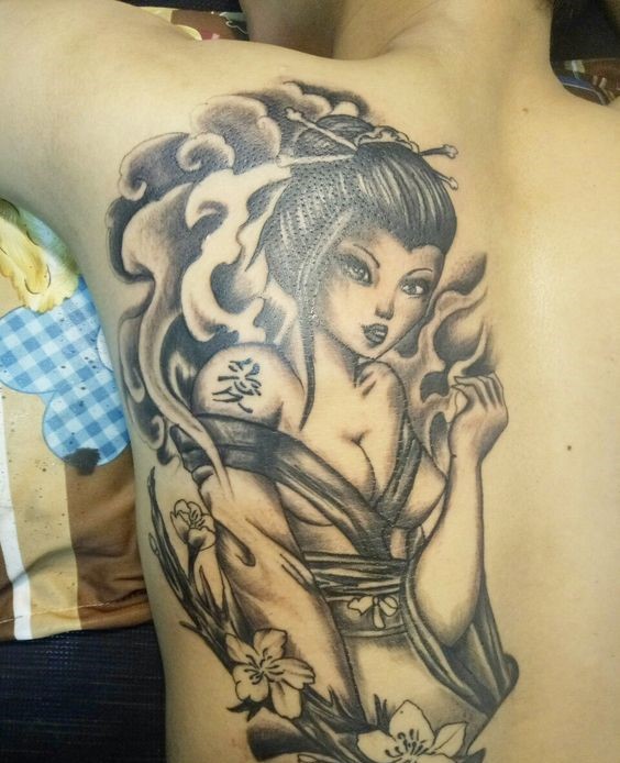 Gợi ý 555+ hình xăm geisha cho người mê văn hóa Nhật Bản - Genztattoo