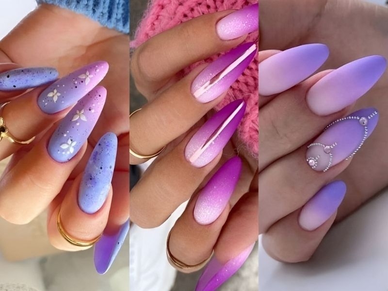 15+ Mẫu Nail Ombre Đẹp Thu Hút Nhất Hiện Nay