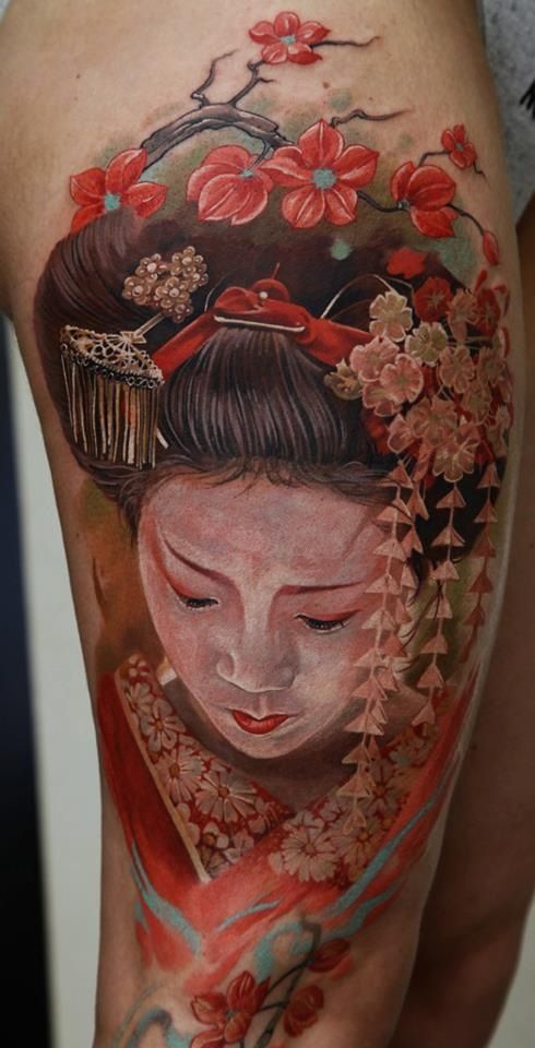 Gợi ý 555+ hình xăm geisha cho người mê văn hóa Nhật Bản - Genztattoo