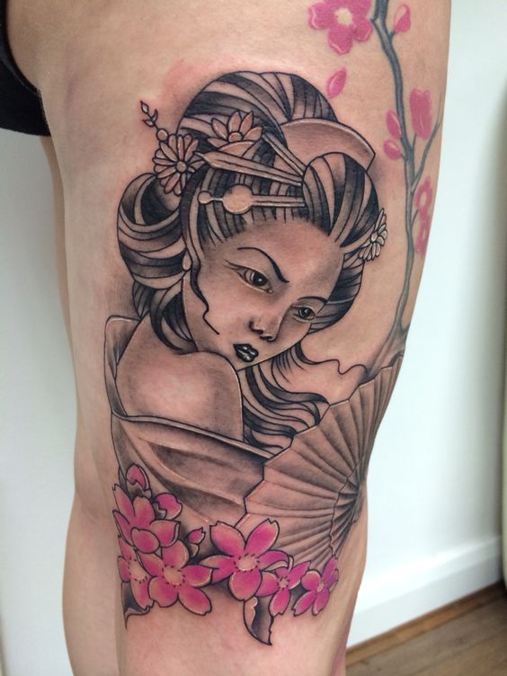 Gợi ý 555+ hình xăm geisha cho người mê văn hóa Nhật Bản - Genztattoo