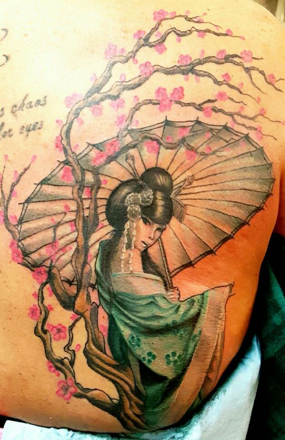 Gợi ý 555+ hình xăm geisha cho người mê văn hóa Nhật Bản - Genztattoo