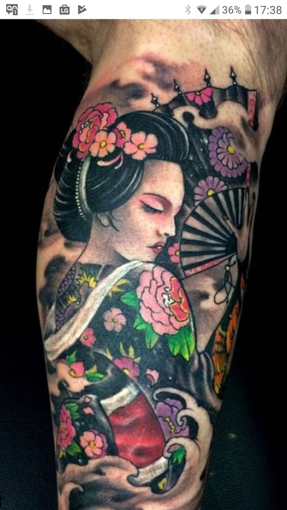 Gợi ý 555+ hình xăm geisha cho người mê văn hóa Nhật Bản - Genztattoo