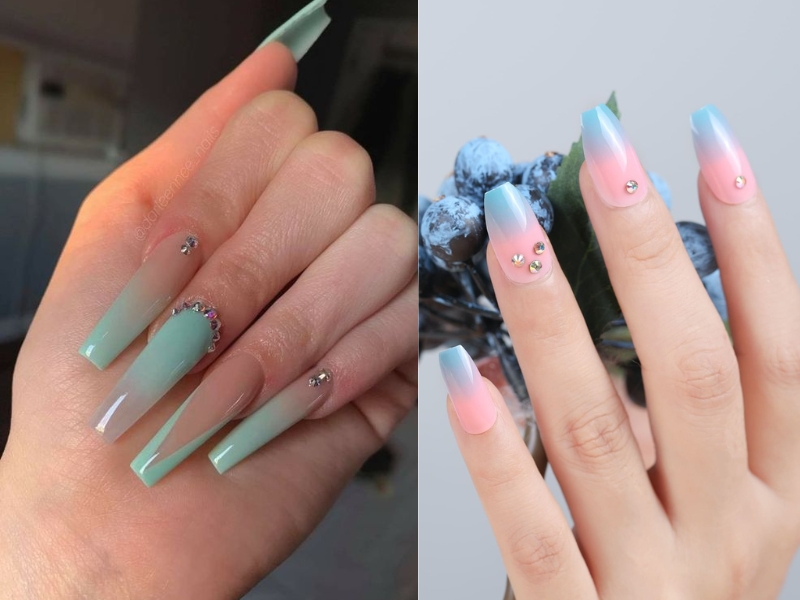 15+ Mẫu Nail Ombre Đẹp Thu Hút Nhất Hiện Nay