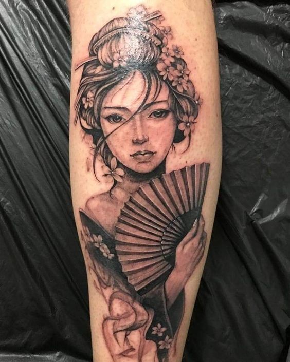 Gợi ý 555+ hình xăm geisha cho người mê văn hóa Nhật Bản - Genztattoo