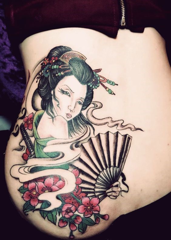 Gợi ý 555+ hình xăm geisha cho người mê văn hóa Nhật Bản - Genztattoo