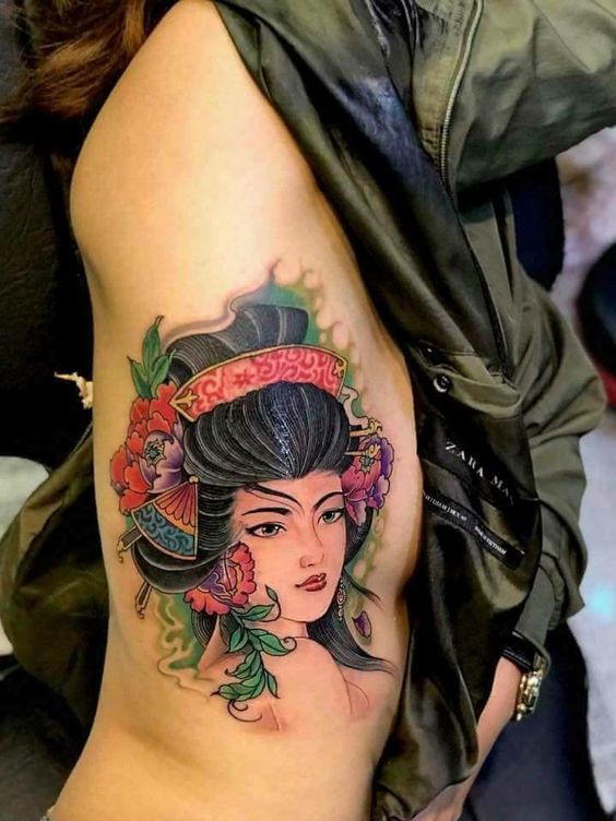 Gợi ý 555+ hình xăm geisha cho người mê văn hóa Nhật Bản - Genztattoo