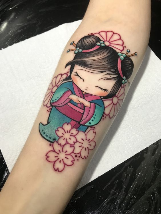 Gợi ý 555+ hình xăm geisha cho người mê văn hóa Nhật Bản - Genztattoo