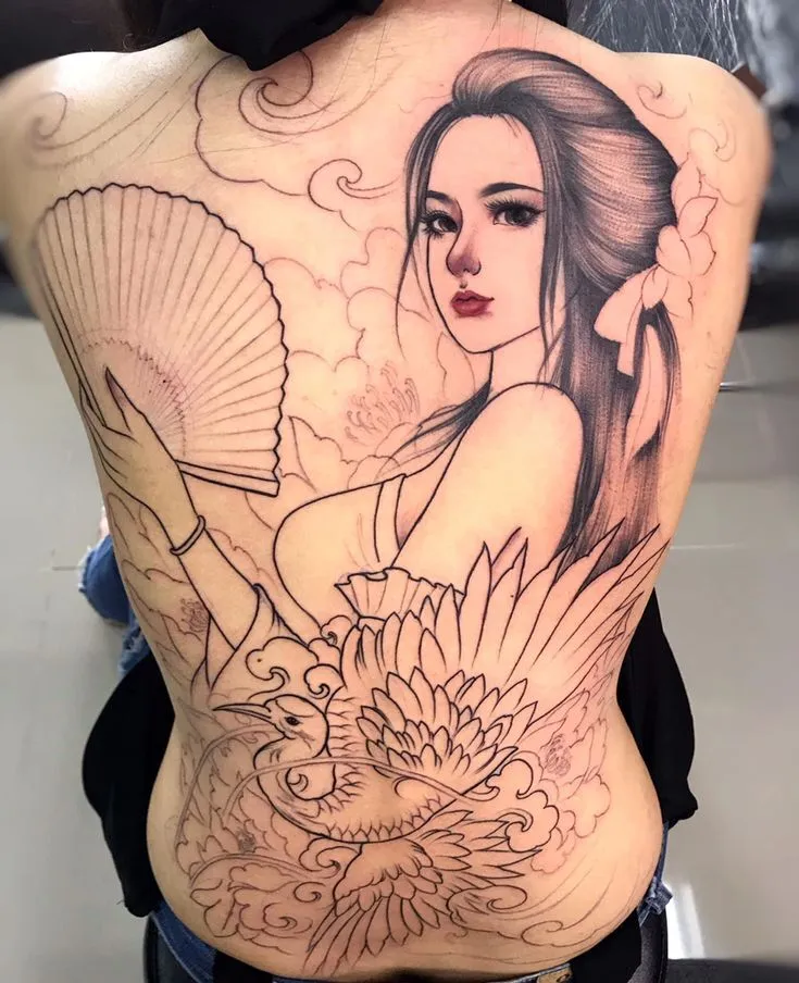 700+ hình xăm ở lưng chất lượng cho nam và nữ - Genztattoo