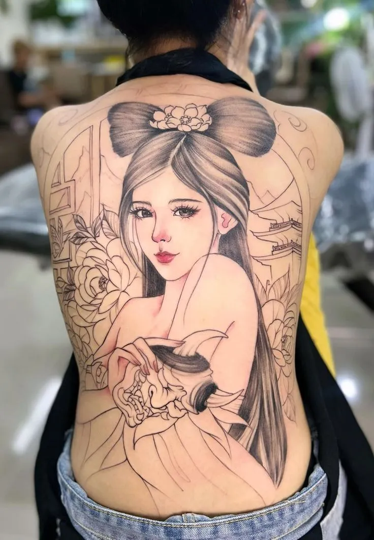 700+ hình xăm ở lưng chất lượng cho nam và nữ - Genztattoo