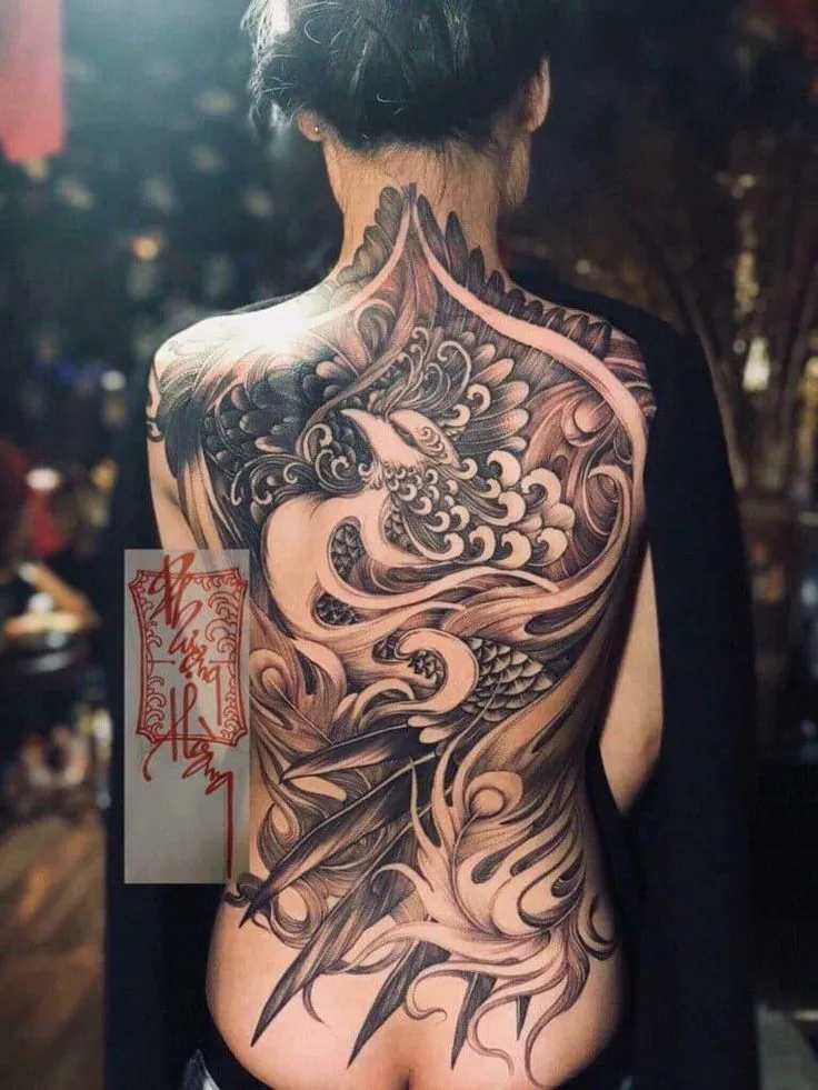 700+ hình xăm ở lưng chất lượng cho nam và nữ - Genztattoo