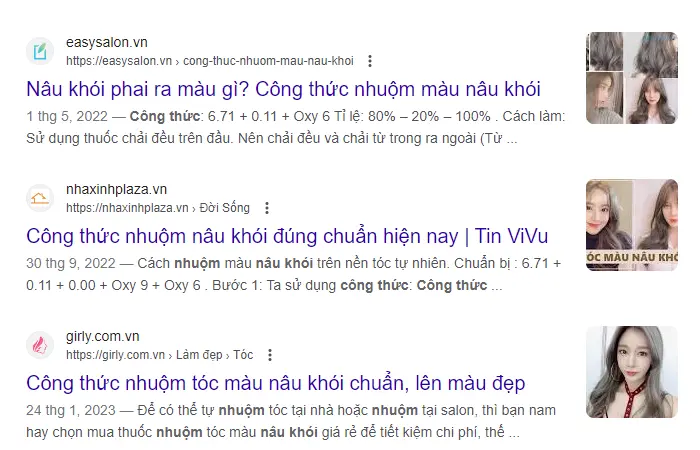 Cách Nhuộm Tóc Màu Nâu Khói Sáng Đơn Giản Tại Nhà