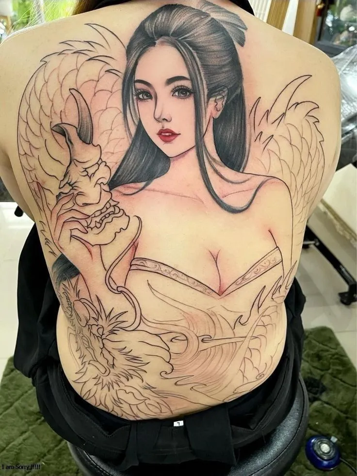 700+ hình xăm ở lưng chất lượng cho nam và nữ - Genztattoo