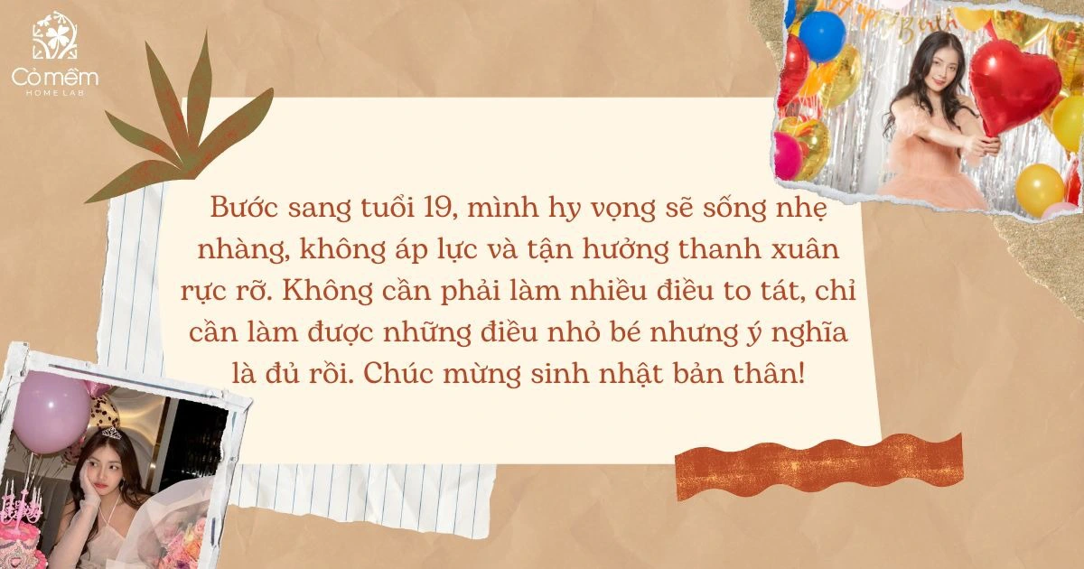 Lời Chúc Sinh Nhật Cho Bản Thân Ý Nghĩa Và Chân Thành Nhất