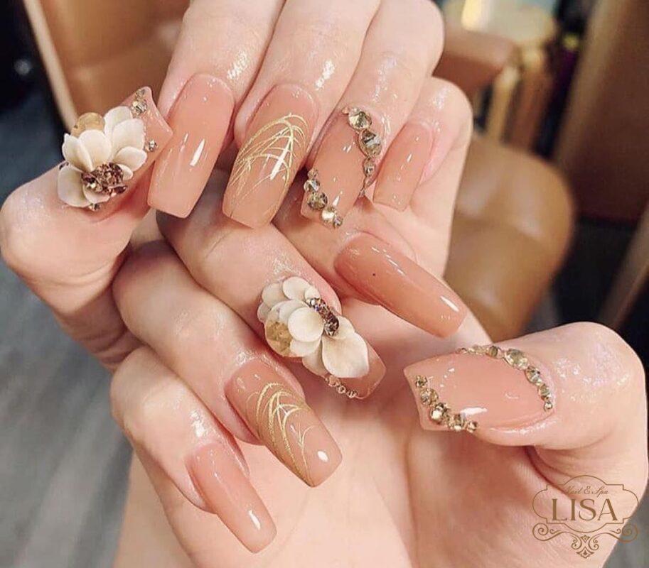 99+ Mẫu nail cô dâu đẹp nhẹ nhàng, xinh xắn trong ngày cưới