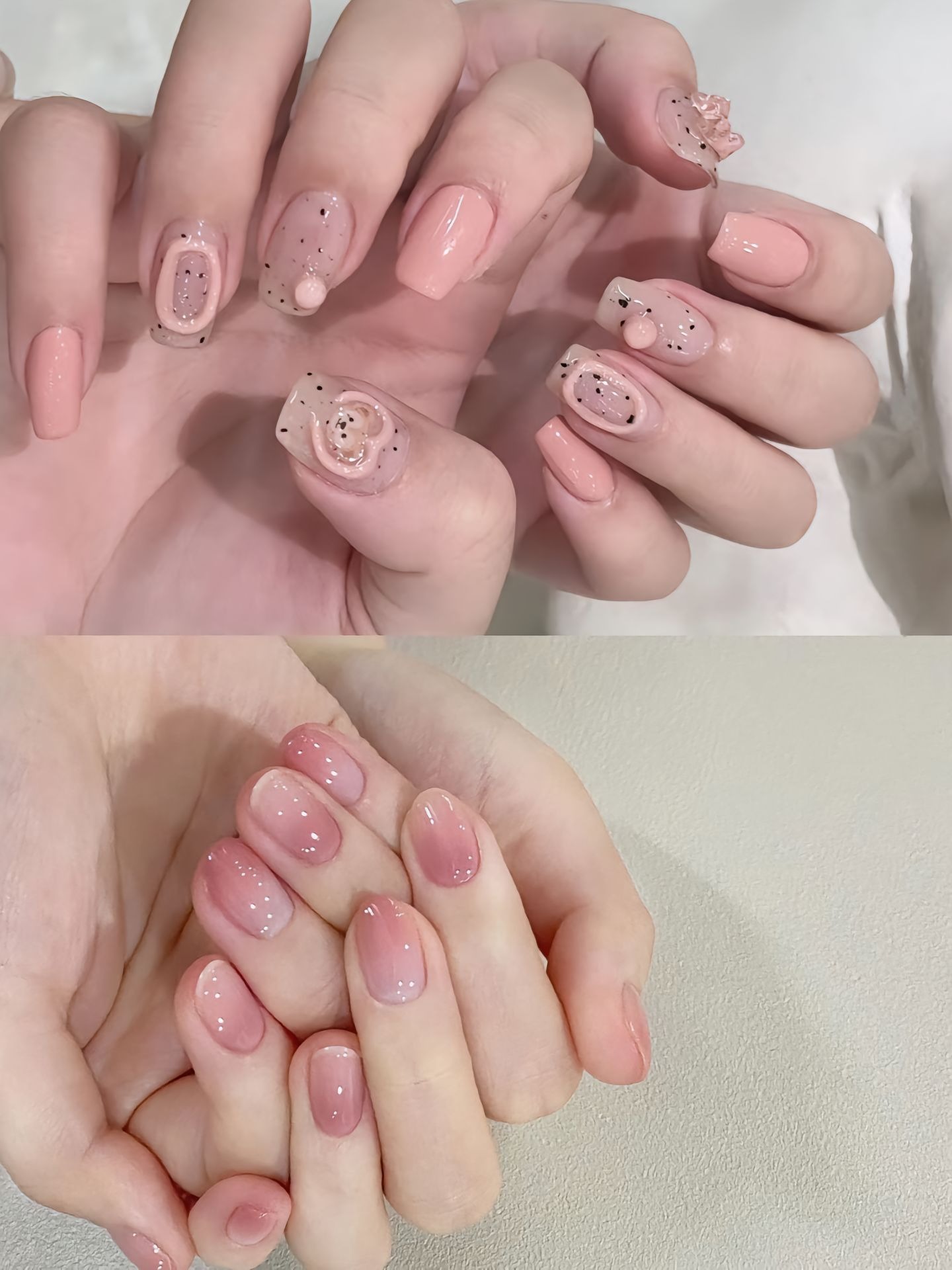 “Đốn Tim” Với 50+ Mẫu Nail Thạch Hồng Cho Các Nàng Thơ