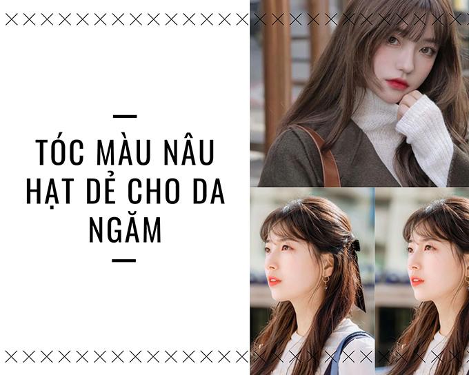 Nâu hạt dẻ: Top 20+ màu tóc đẹp tôn da hot nhất hiện nay