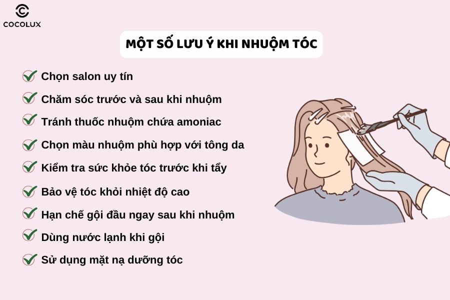 Top 10 màu tóc nhuộm hot nhất 2024