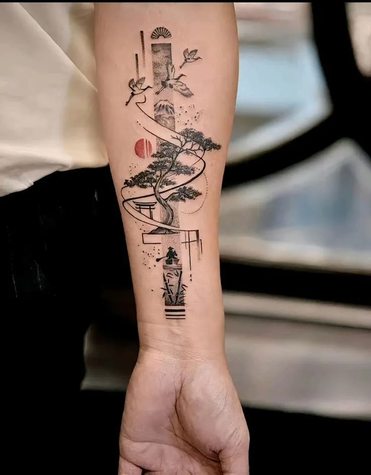 Top 555+ hình xăm nửa tay cho nam và nữ chọn lọc - Genztattoo