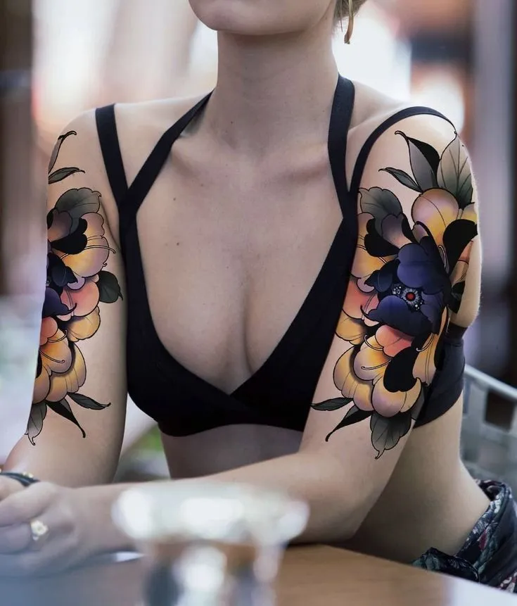 Top 555+ hình xăm nửa tay cho nam và nữ chọn lọc - Genztattoo