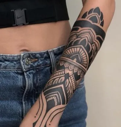 Top 555+ hình xăm nửa tay cho nam và nữ chọn lọc - Genztattoo