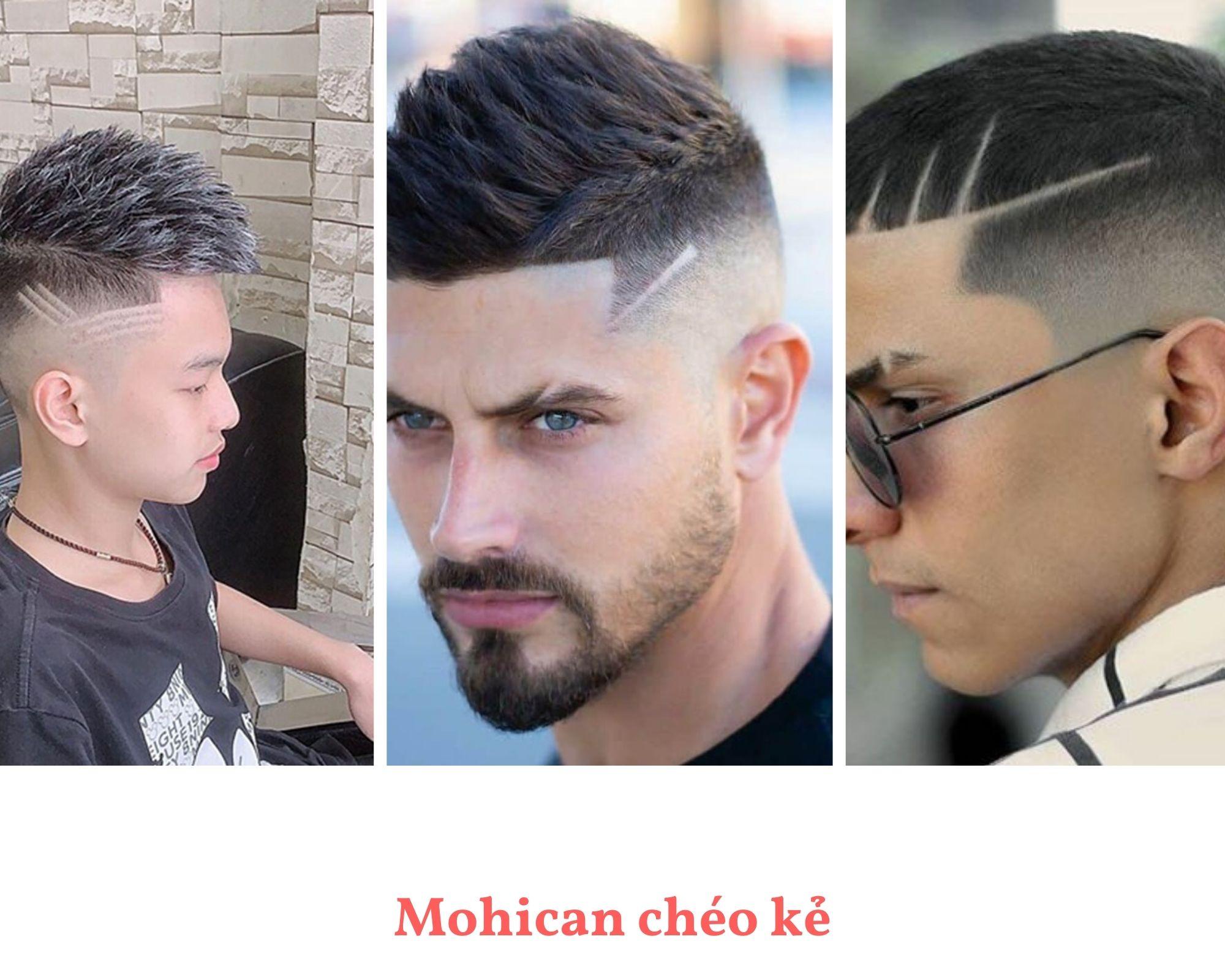 Mohican chéo: Top 15 kiểu đẹp nam tính trẻ trung hot nhất hiện nay