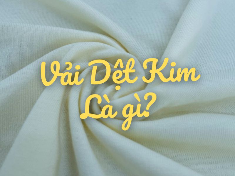 Vải dệt kim là gì? Đặc tính, ứng dụng, địa chỉ mua vải dệt kim