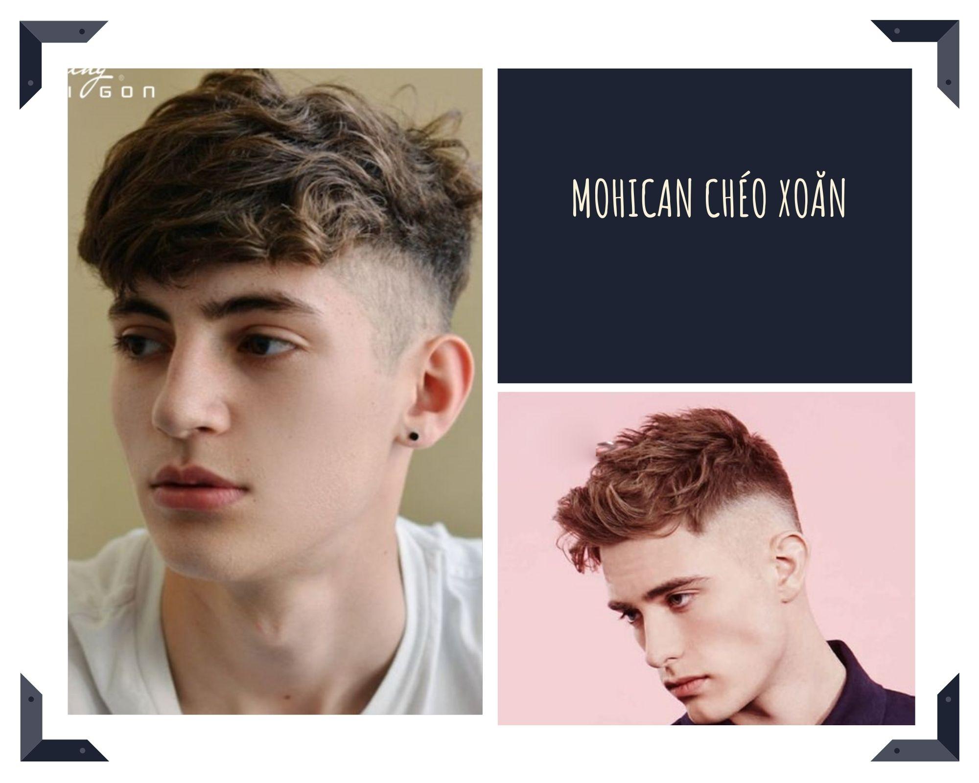 Mohican chéo: Top 15 kiểu đẹp nam tính trẻ trung hot nhất hiện nay