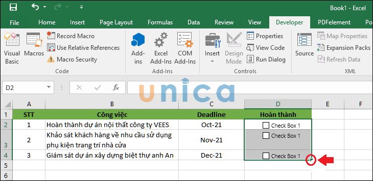 Hướng dẫn cách tạo nút chọn trong excel dễ dàng, đơn giản nhất