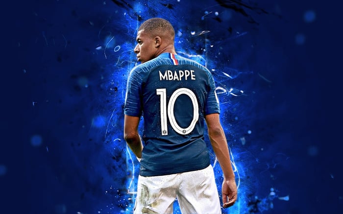 Khám phá vẻ đẹp tinh tế của Mbappe trong hình nền 4K