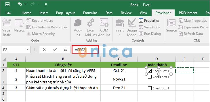 Hướng dẫn cách tạo nút chọn trong excel dễ dàng, đơn giản nhất