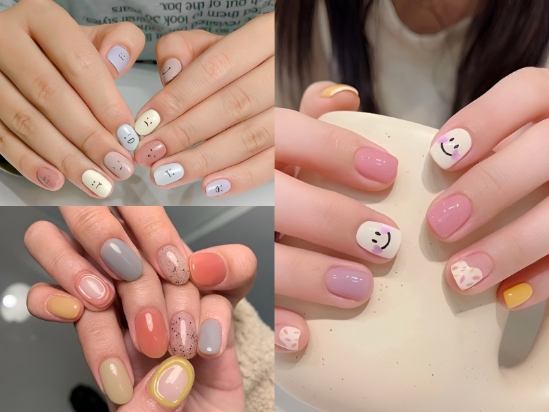 Những mẫu nail cho bé gái cực xinh và đáng yêu