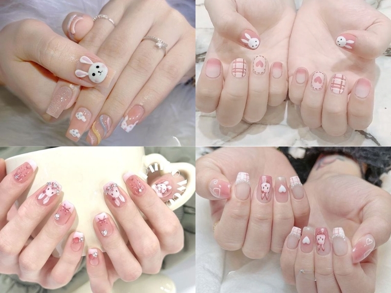 Những mẫu nail cho bé gái cực xinh và đáng yêu