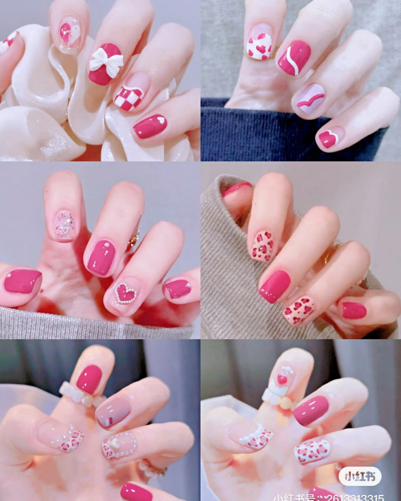 100+ mẫu nail màu hồng cực xinh cho cô nàng kẹo ngọt