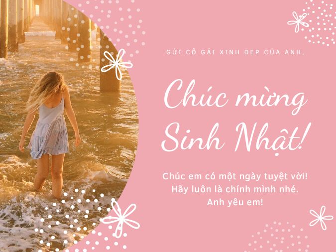 100 lời chúc mừng sinh nhật vợ hay và ý nghĩa nhất