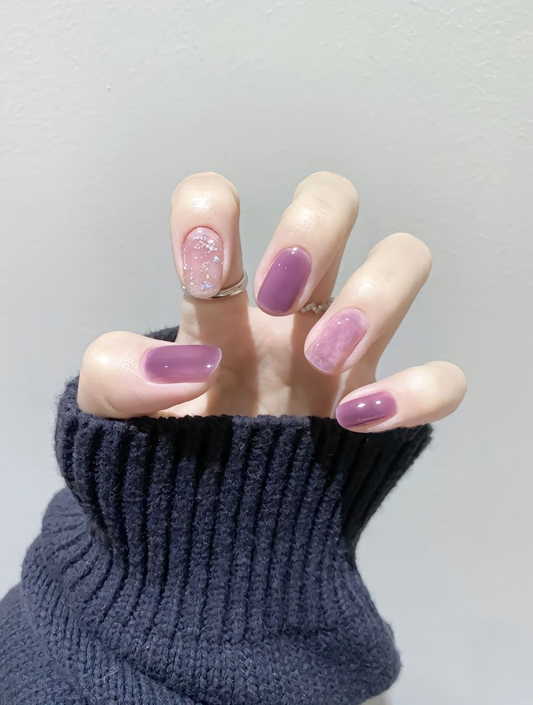 99 Mẫu Nail Màu Tím Thạch Căng Mọng Như Trái Nho