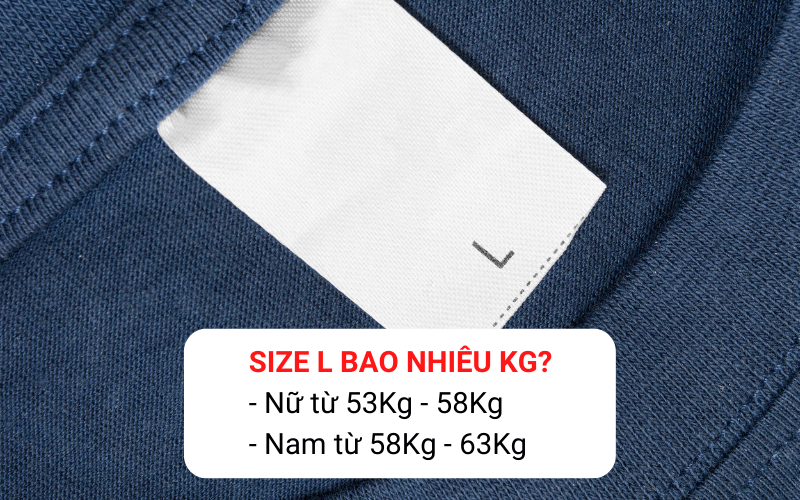 Size XS,S, M, L, XL là bao nhiêu kg?