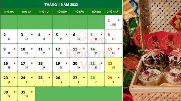 [Giải đáp] Còn bao nhiêu ngày nữa là đến tết nguyên đán, tết âm 2023