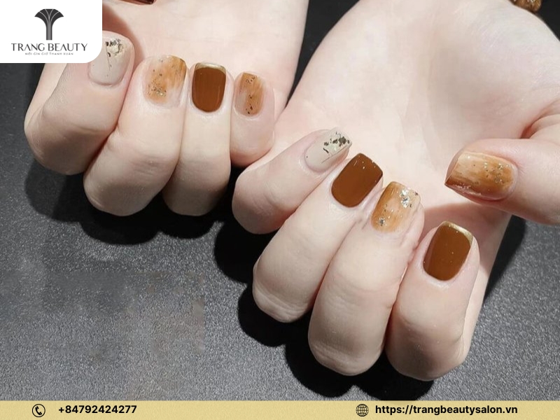 70+ Mẫu nail thạch nâu đẹp sang chảnh và thu hút nhất