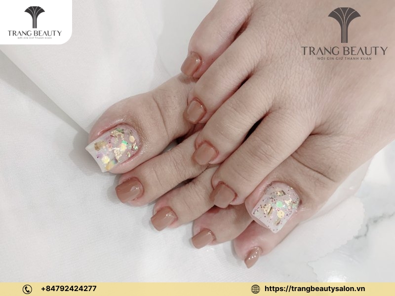 70+ Mẫu nail thạch nâu đẹp sang chảnh và thu hút nhất