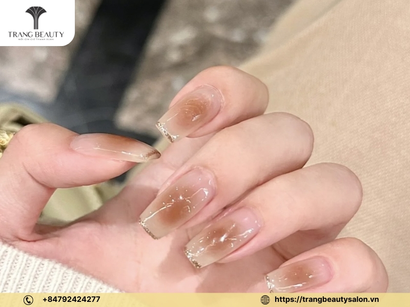 70+ Mẫu nail thạch nâu đẹp sang chảnh và thu hút nhất