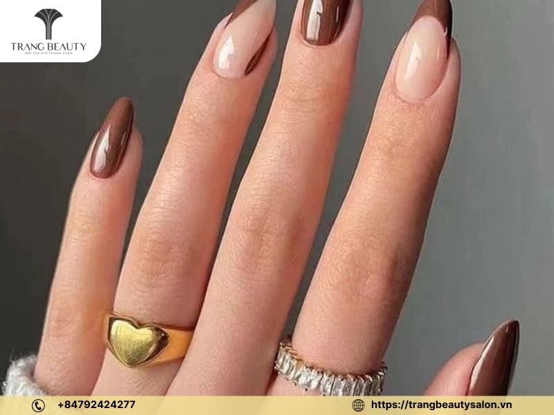 70+ Mẫu nail thạch nâu đẹp sang chảnh và thu hút nhất